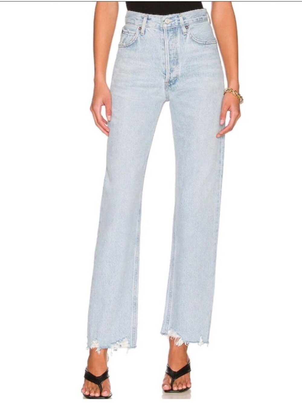 Agolde 90s Pinch Waist High Rise Jeans in Imitate - 24"